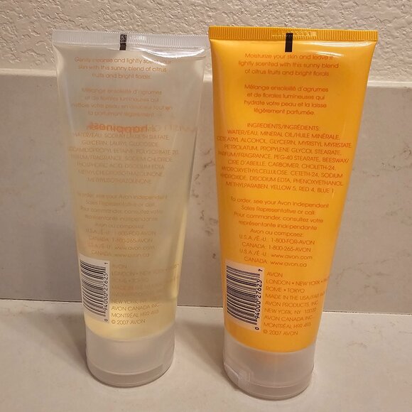 NEW AVON Body Lotion + Body Shower Set - Picture 2 of 2